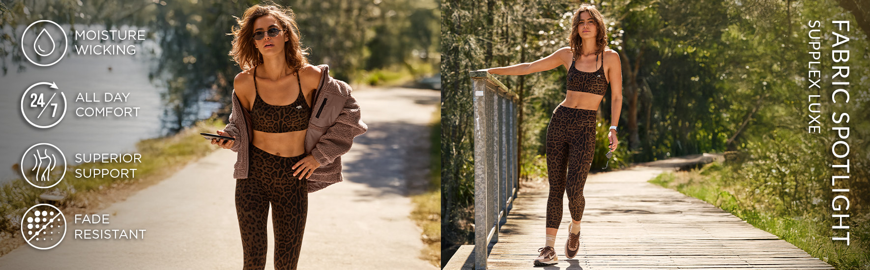 Comprssion fit runway leggings