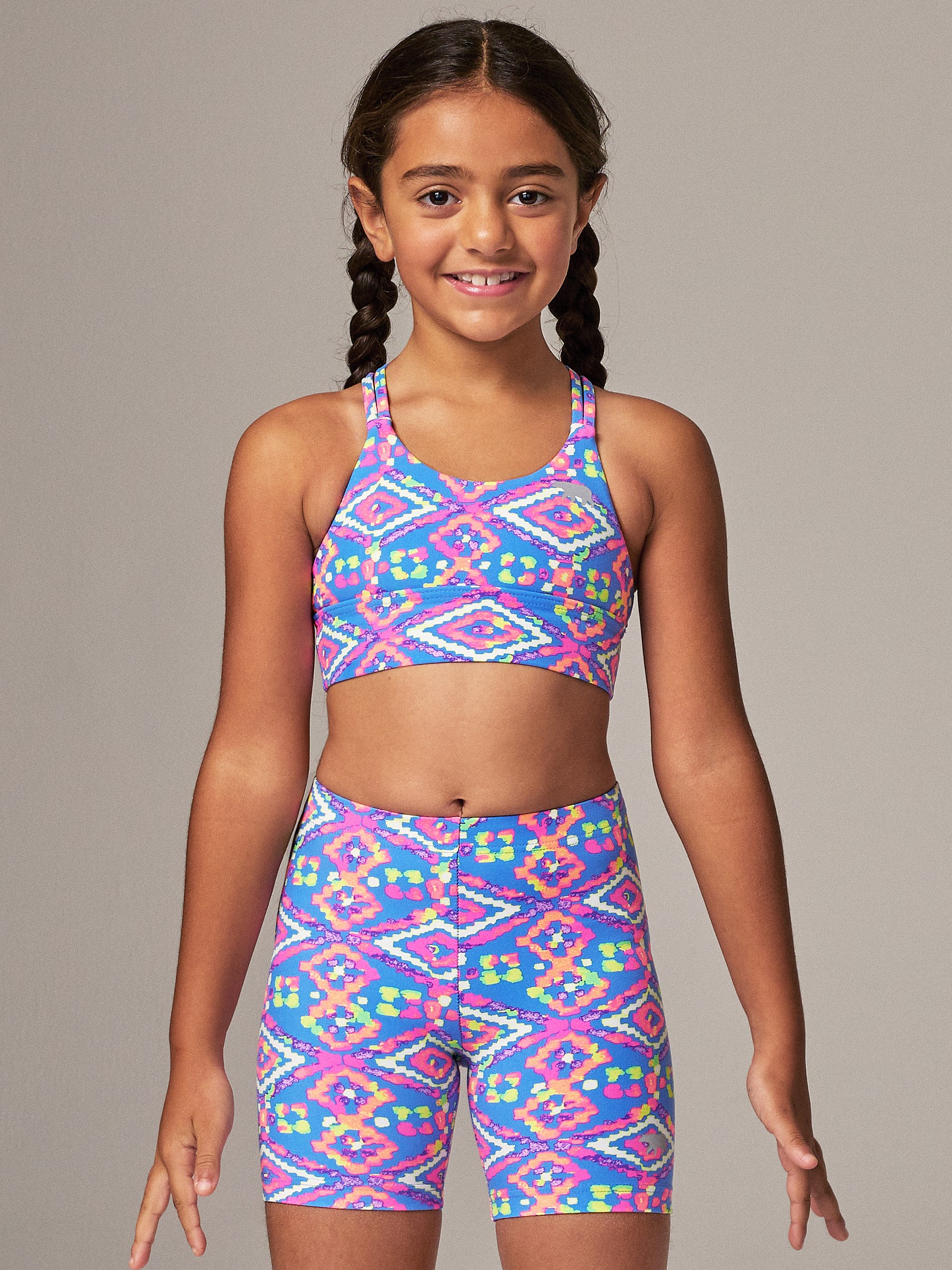 RUNNING BARE - Lotus Duo Sports Bra Childrens / Bonbon – Anything