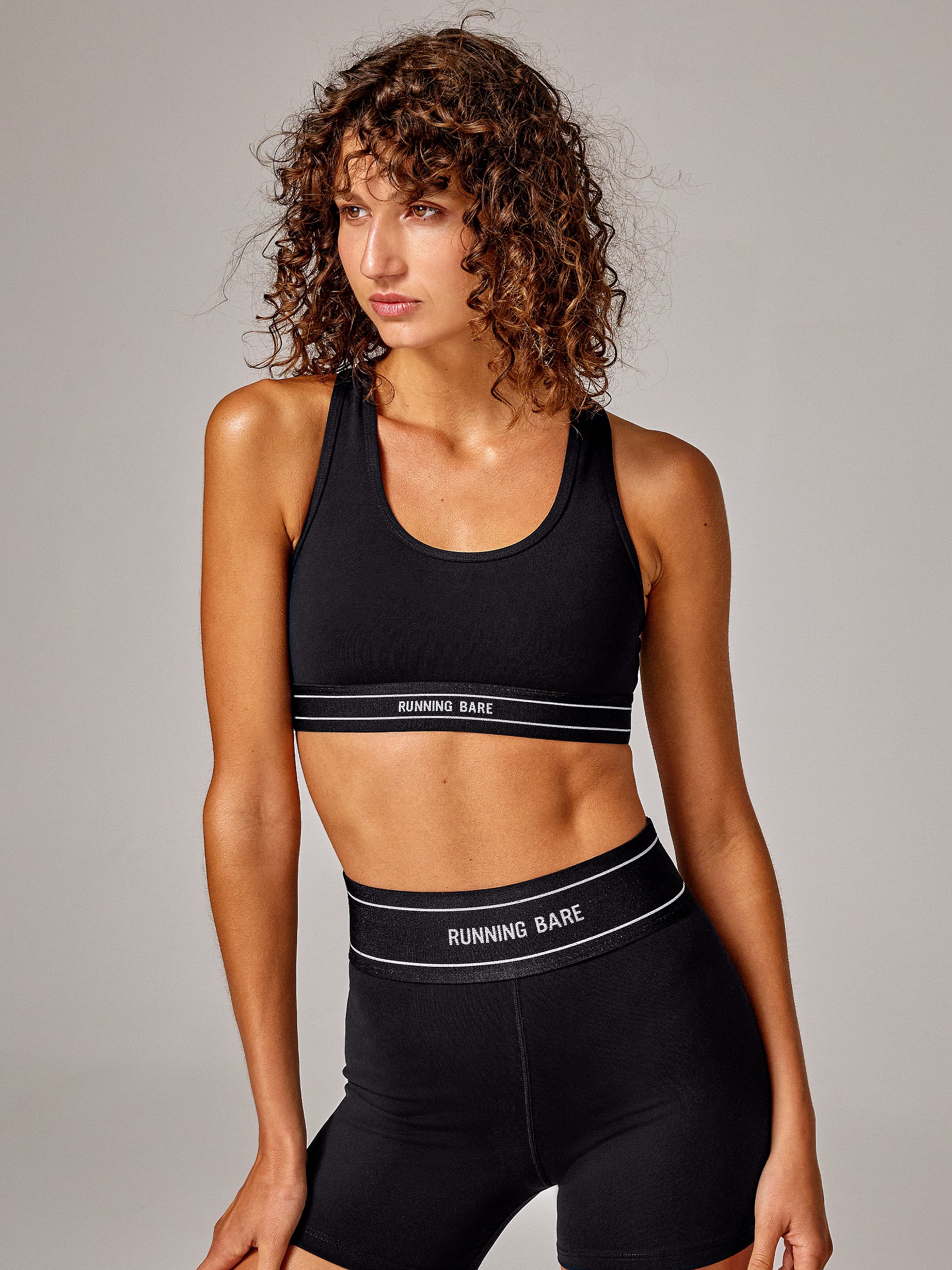 Running Bare Say My Name Sports Bra. Shop Black Workout Crop Tops