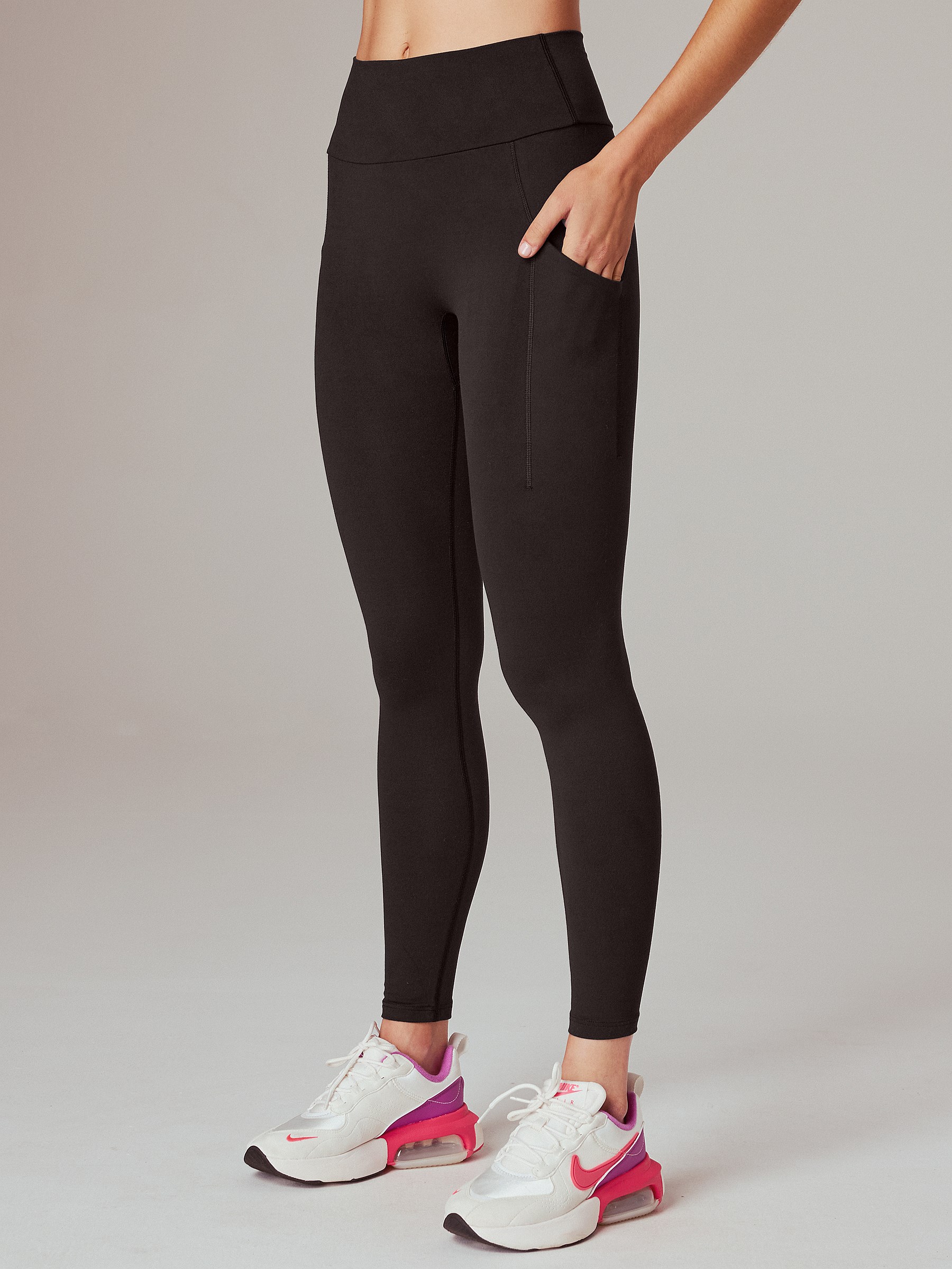 Running Bare – Tagged Full Length Leggings– Fit & Folly