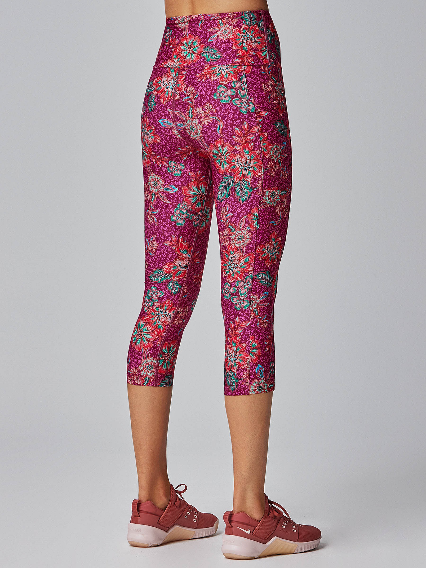 Running Bare Womens Leggings & 3/4 Workout Tights