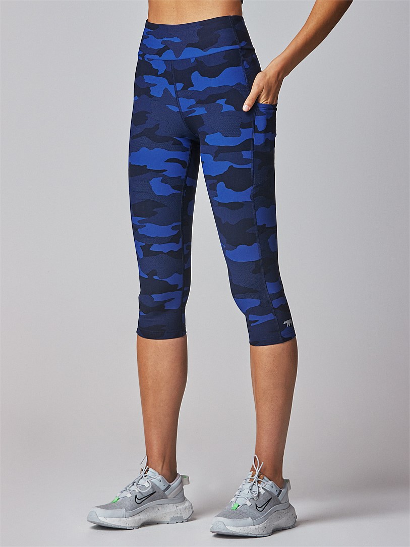 Flex Zone Pocket 3/4 Leggings 21"