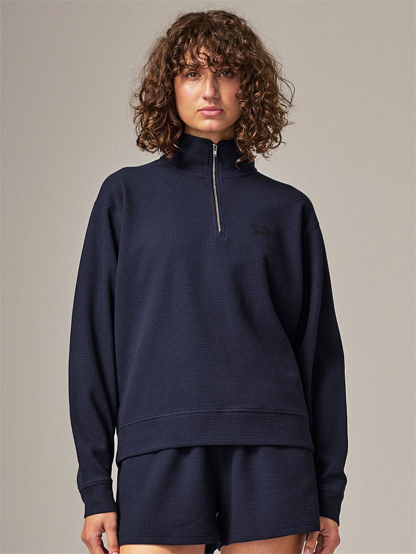 All Set 1/2 Zip Sweat