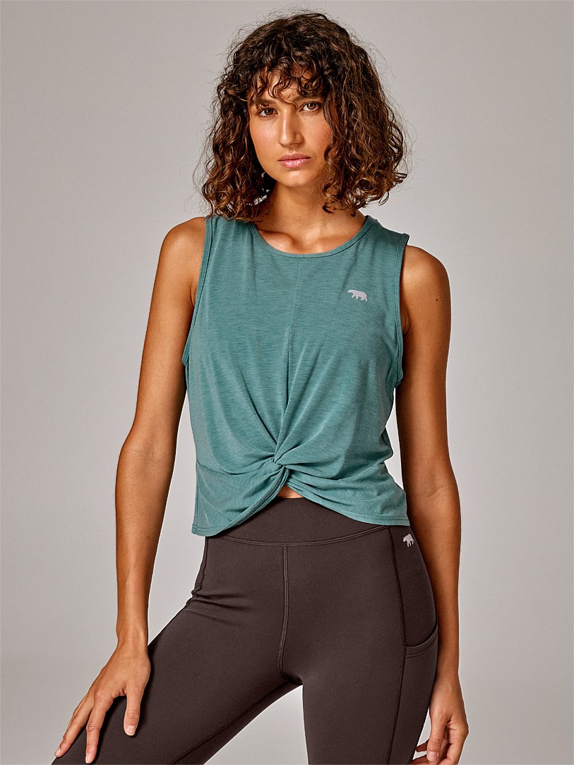 Love Me Knot Cropped Tank