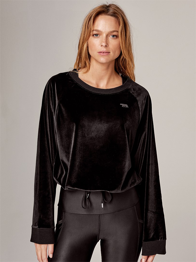On the Move Crop Sweat -