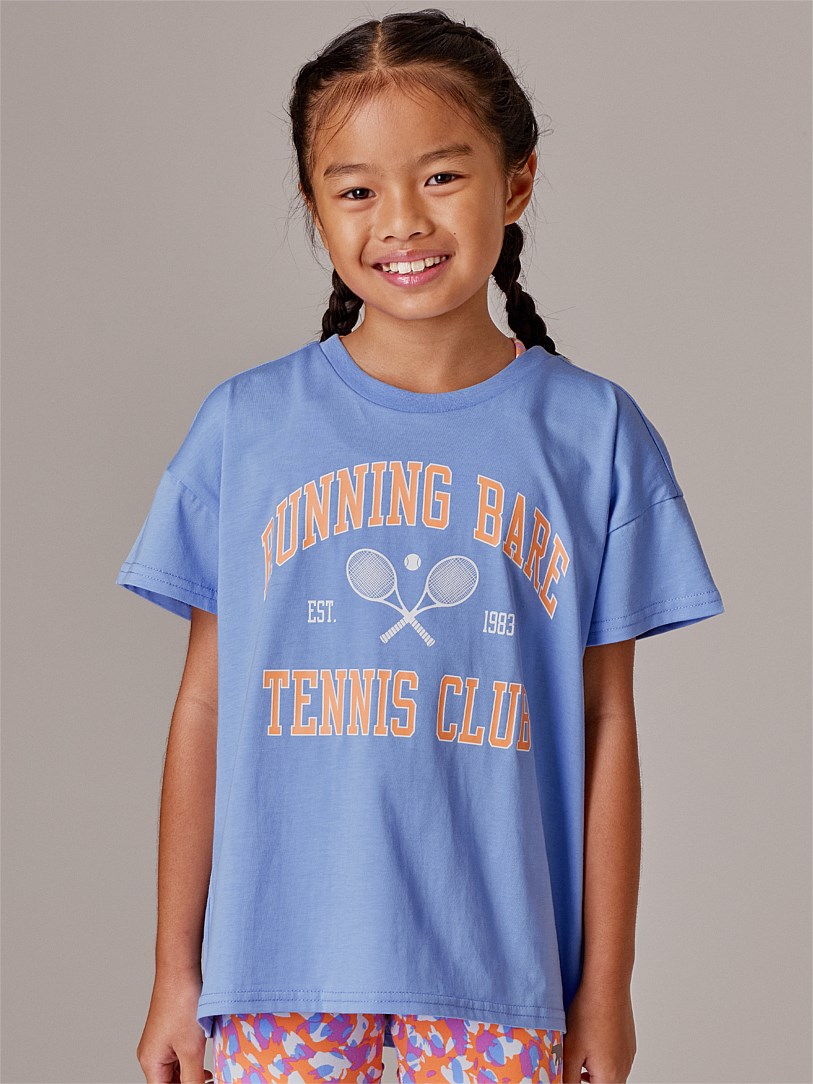 Quarterback Box Tee - Girls