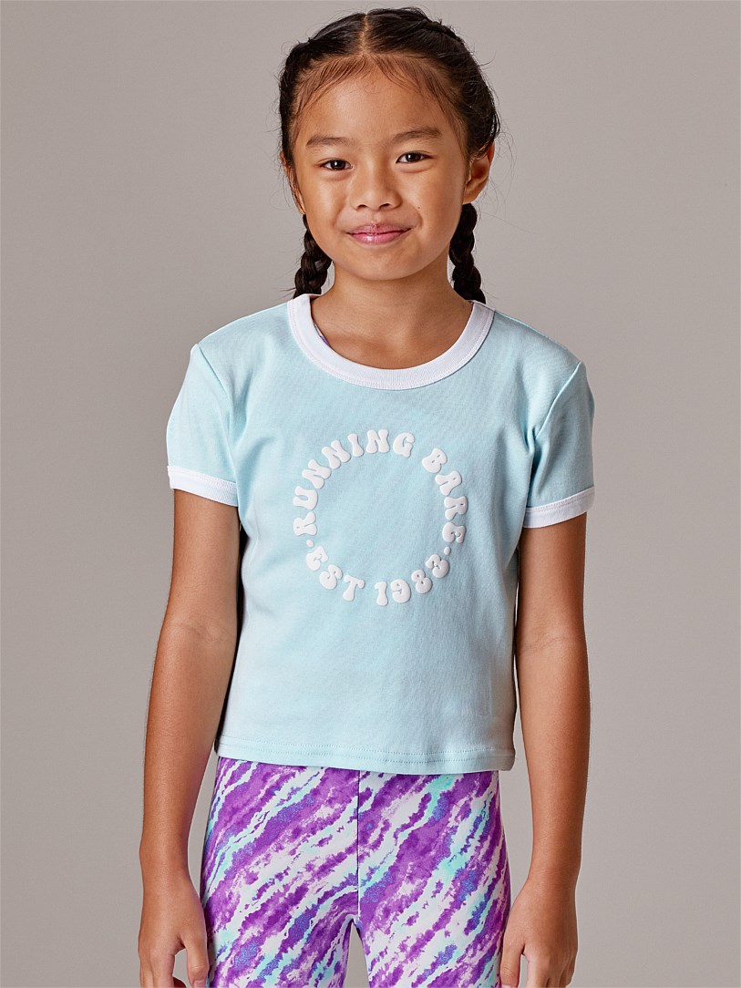 90s Baby Ringer Tee - Girls