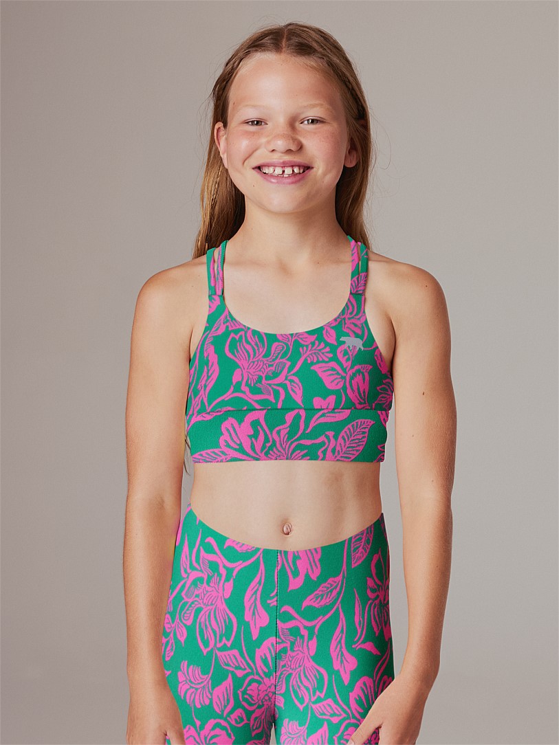 Lotus Sports Bra - Girls