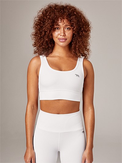 Scoop It Up Ribbed Sports Bra